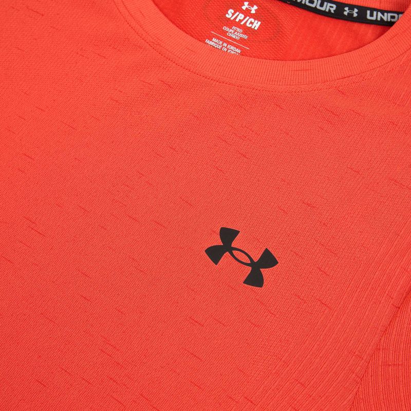 Pánské tréninkové tričko Under Armour Vanish Seamless venom red/black 3