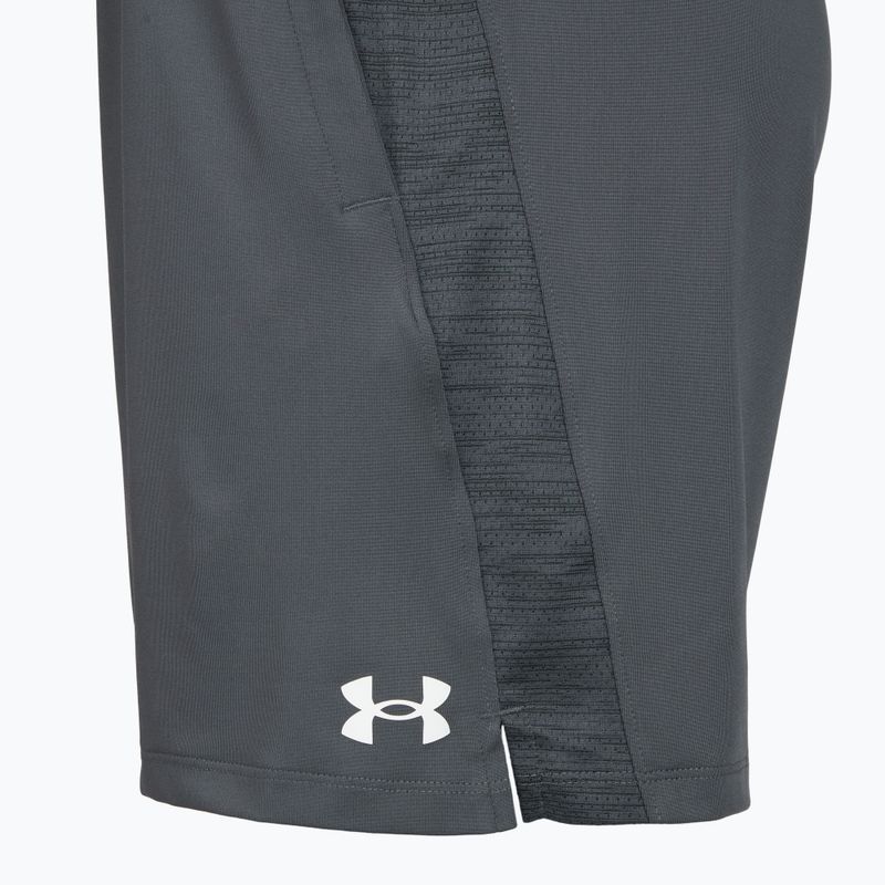 Pánské tréninkové šortky Under Armour Tech Vent 7IN Shorts castlerock/castlerock/white 7