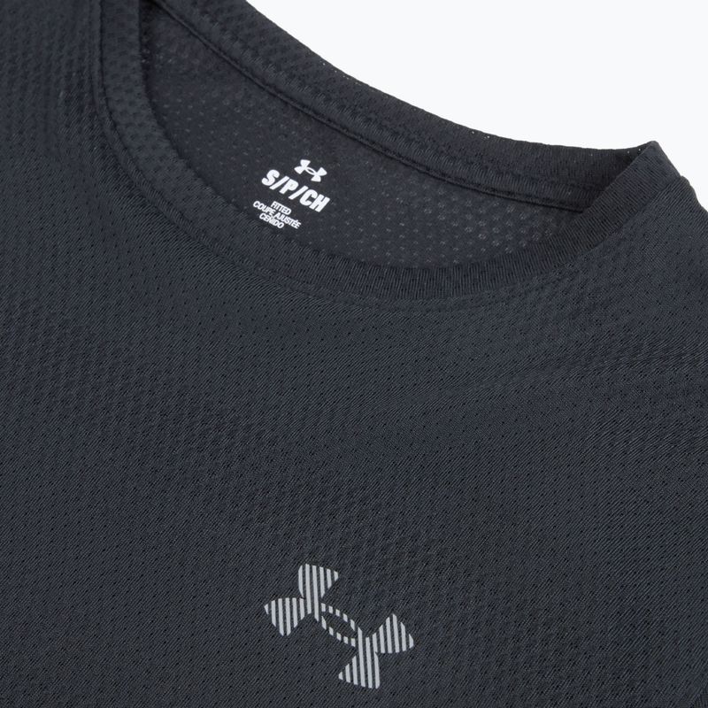 Pánské běžecké tričko Under Armour Velociti black/black/metallic silver 3
