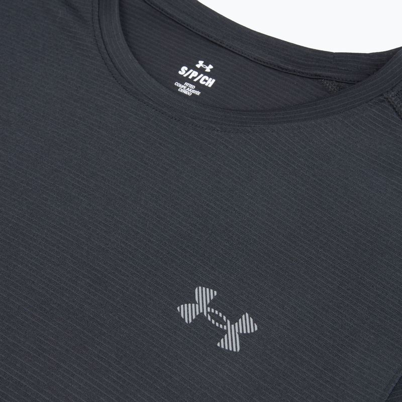 Pánské běžecké tričko Under Armour Velociti Reflect black/black/metallic silver 3