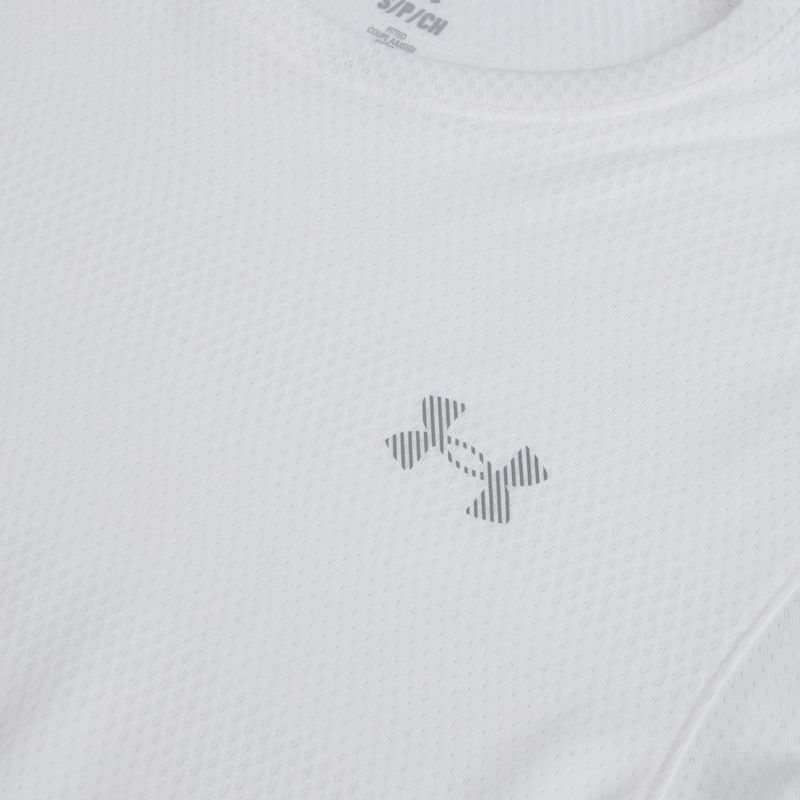 Pánské běžecké tričko Under Armour Velociti white/black/distant gray 3