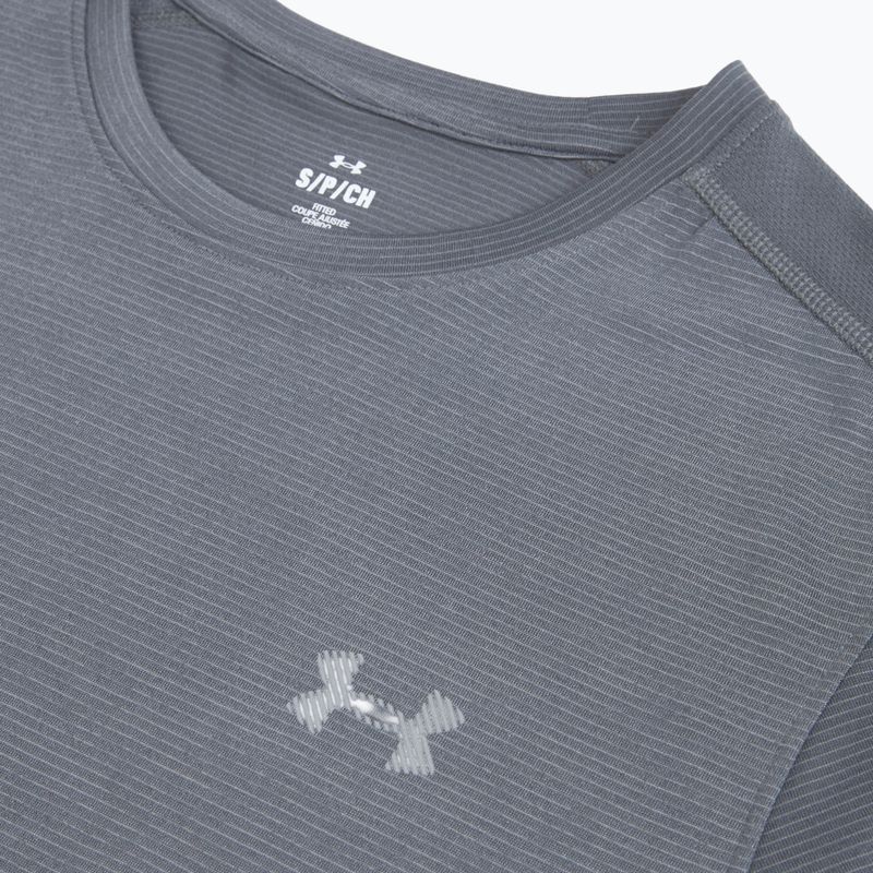Pánské běžecké tričko Under Armour Velociti Reflect castlerock/anthracite 3