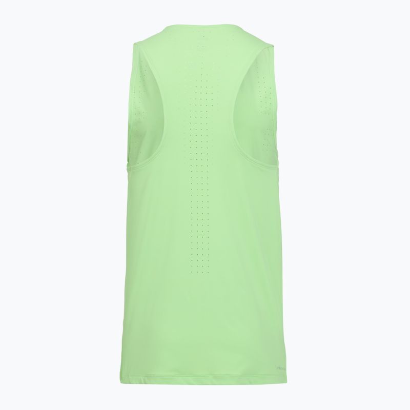 Pánské běžecké tričko Under Armour Velociti Pro Singlet lumos lime/white 2