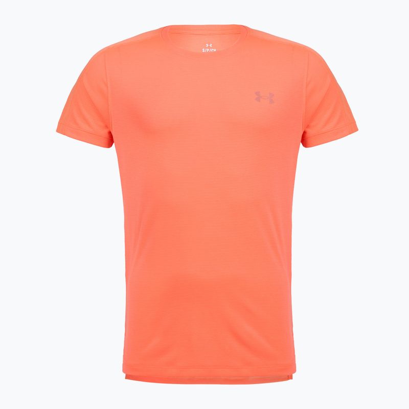 Pánské běžecké tričko Under Armour Velociti Reflect electric tangerine/black/green mode