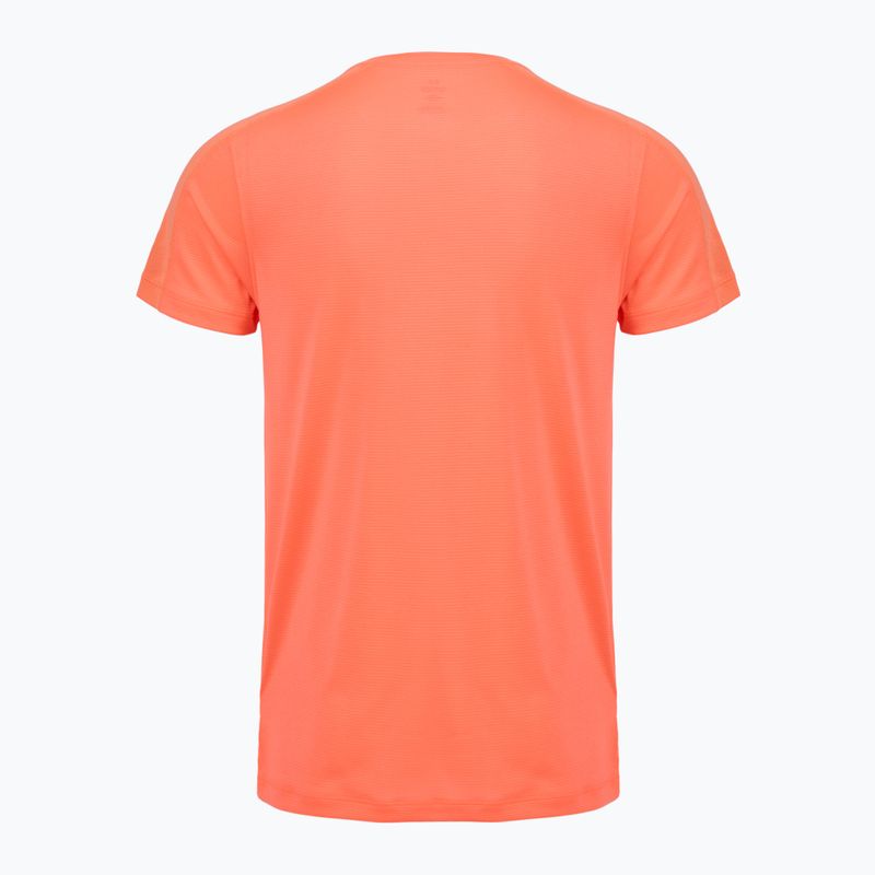 Pánské běžecké tričko Under Armour Velociti Reflect electric tangerine/black/green mode 2