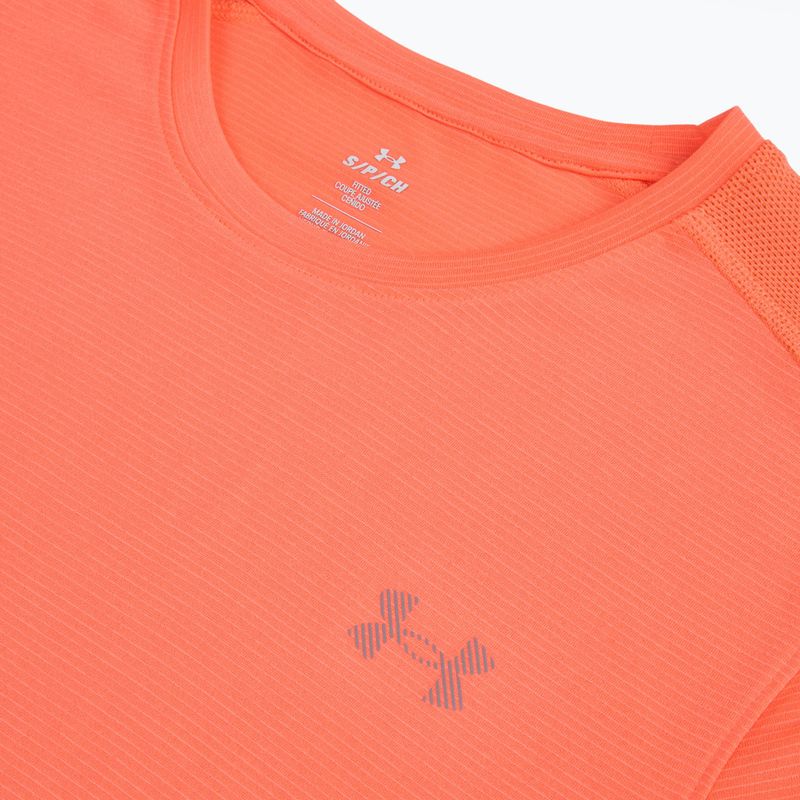 Pánské běžecké tričko Under Armour Velociti Reflect electric tangerine/black/green mode 3