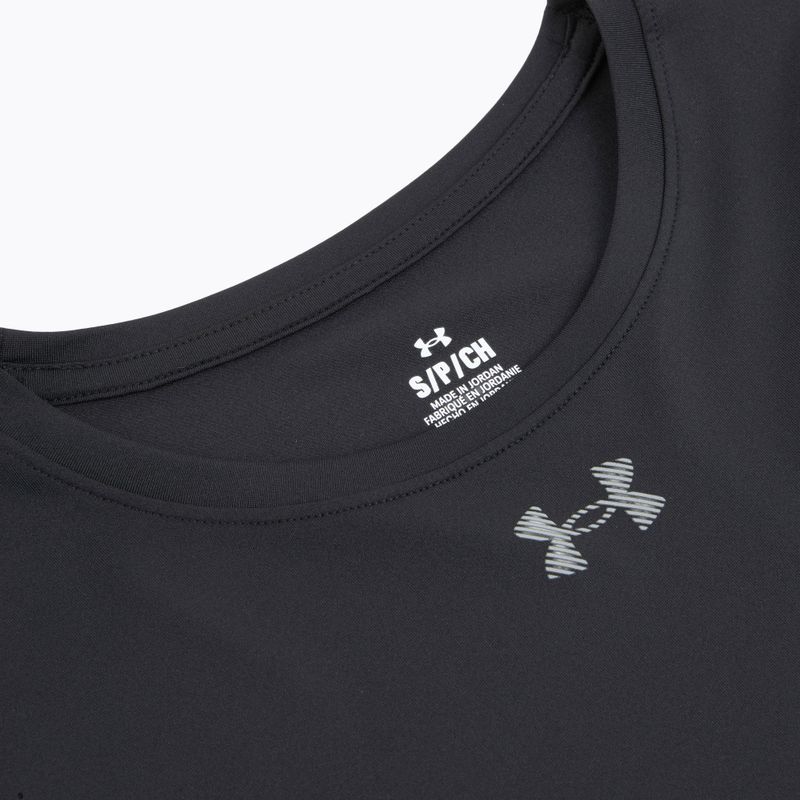 Dámské běžecké tričko Under Armour Velociti Pro black/black/metallic silver 3