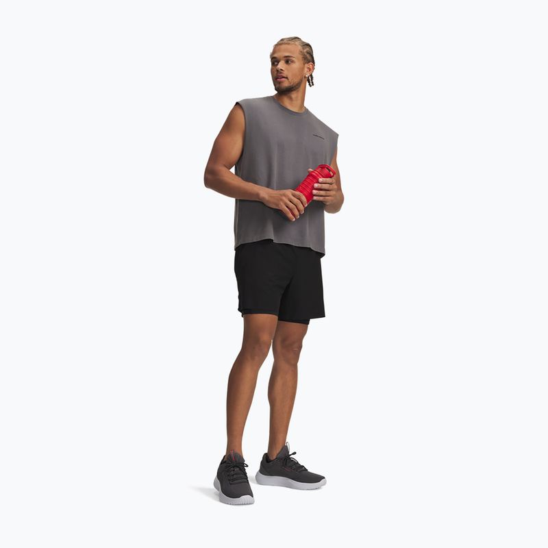 Pánské tréninkové šortky Under Armour Vanish Elite 2IN1 Shorts ultimate black/ultimate black/ultimate black 2