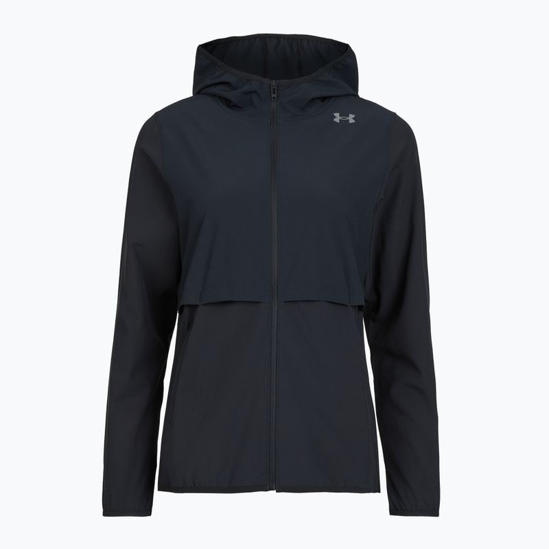 Dámská běžecká bunda Under Armour Velociti Pro Storm black/black/metallic silver