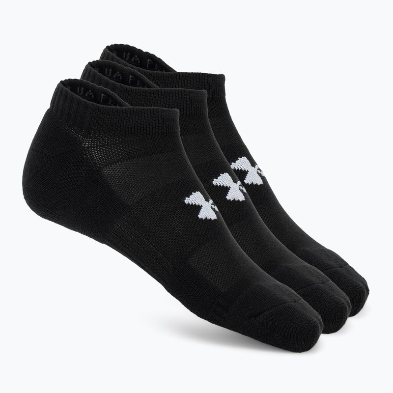 Pánské ponožky Under Armour Performance Cotton NS 3 pairs ultimate black/ultimate black/white 4