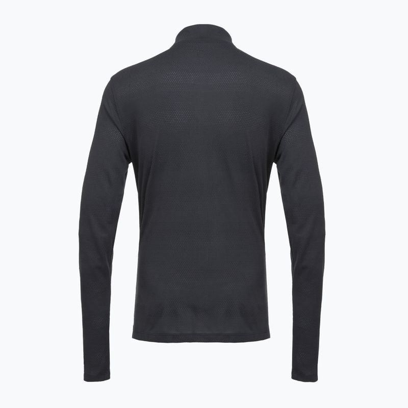 Pánská běžecká mikina Under Armour Velociti 1/4 Zip black/black/metallic silver 2