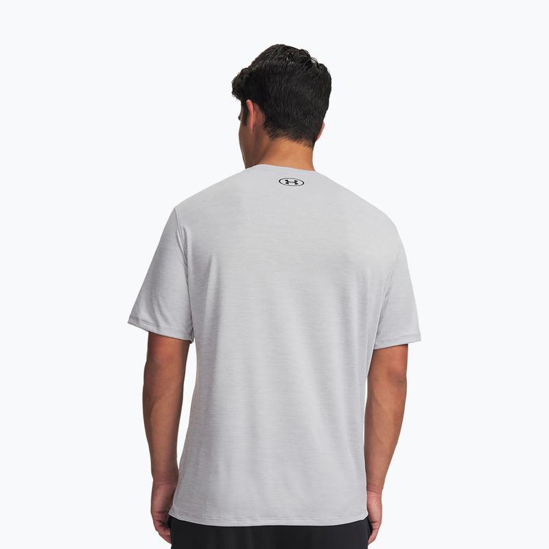 Pánské tréninkové tričko Under Armour Tech Vent halo gray/ultimate black 2