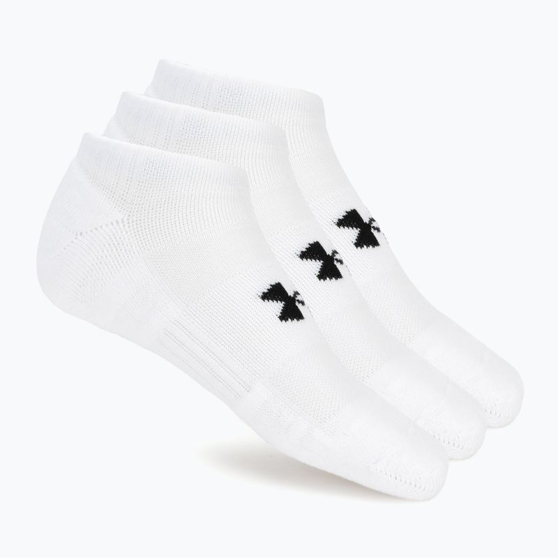 Pánské ponožky Under Armour Performance Cotton NS 3 pairs white/white/ultimate black 4