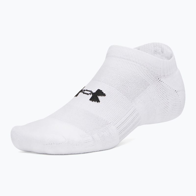 Pánské ponožky Under Armour Performance Cotton NS 3 pack white/steel/steel 2