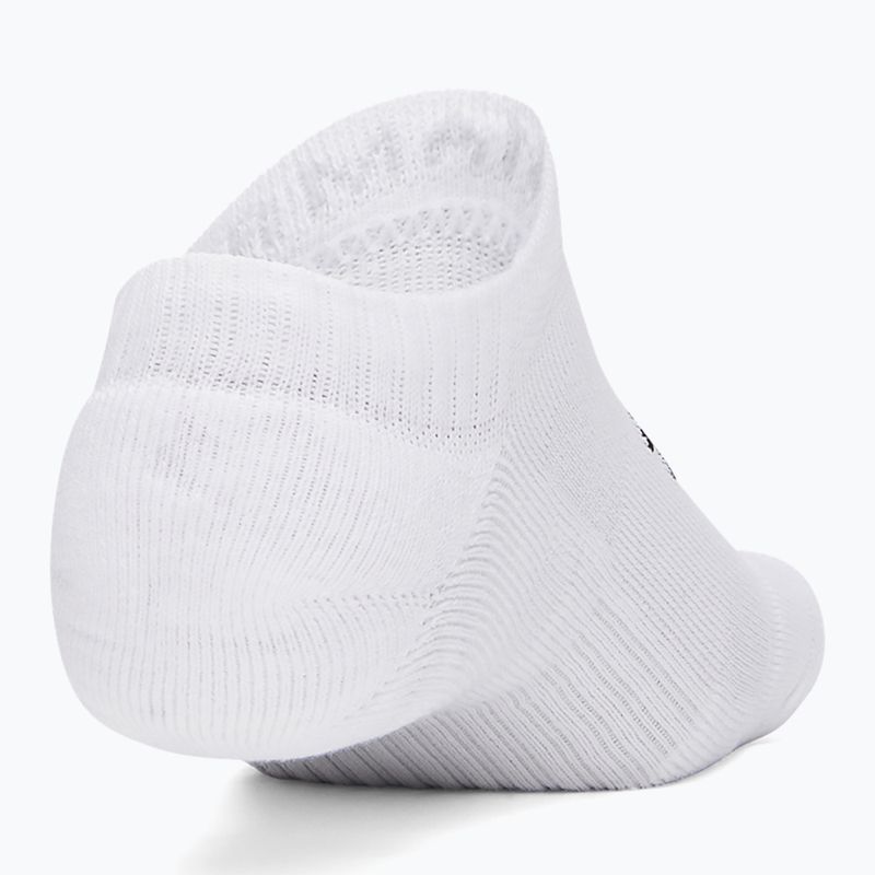 Pánské ponožky Under Armour Performance Cotton NS 3 pack white/steel/steel 3