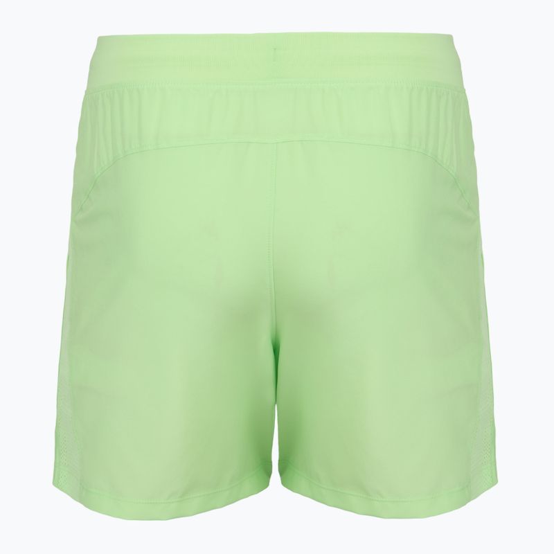 Pánské běžecké šortky Under Armour Launch 5" lumos lime/white 2
