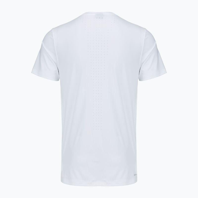 Pánské běžecké tričko Under Armour Velociti Pro white/black/distant gray 2