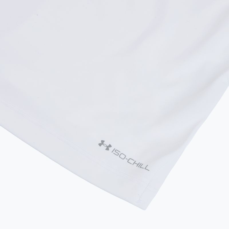 Pánské běžecké tričko Under Armour Velociti Pro white/black/distant gray 4