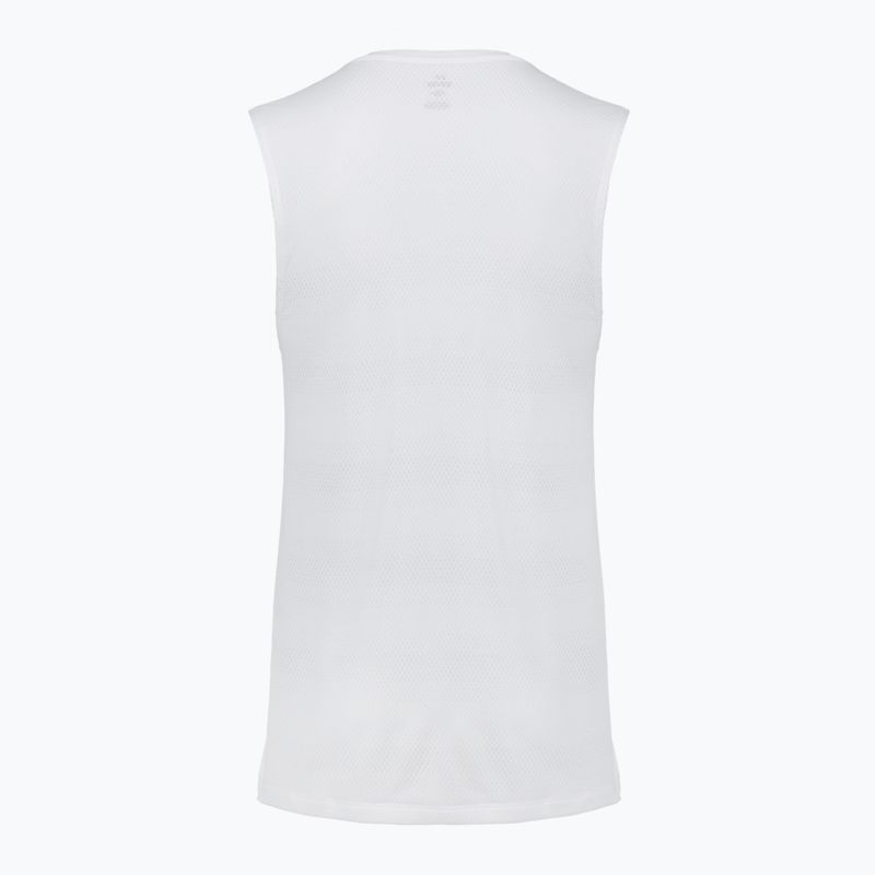 Pánské běžecké tričko Under Armour Velociti Tank white/black/distant gray 2