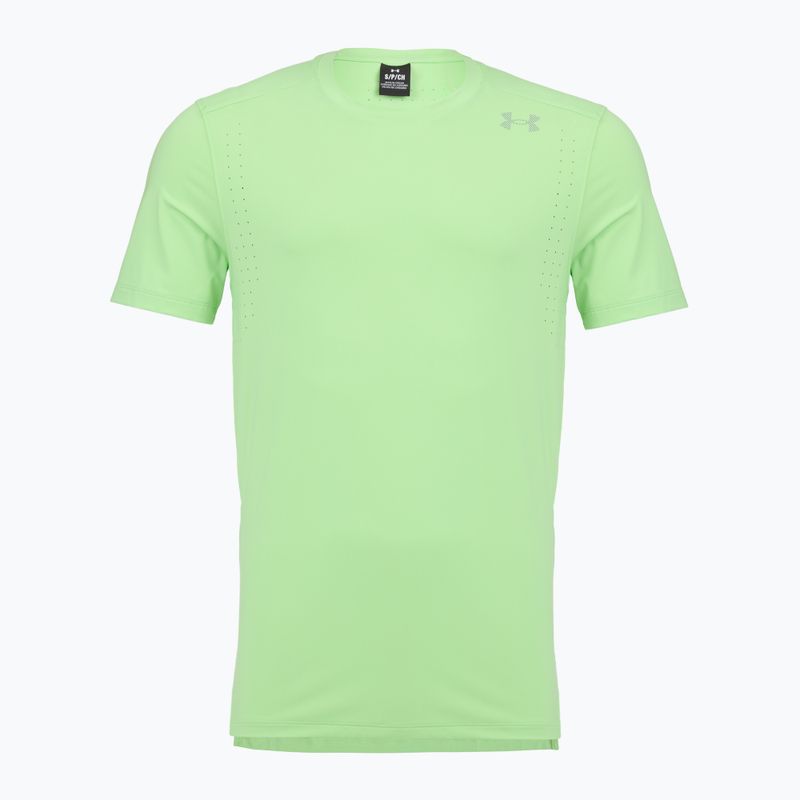 Pánské běžecké tričko Under Armour Velociti Pro lumos lime/white