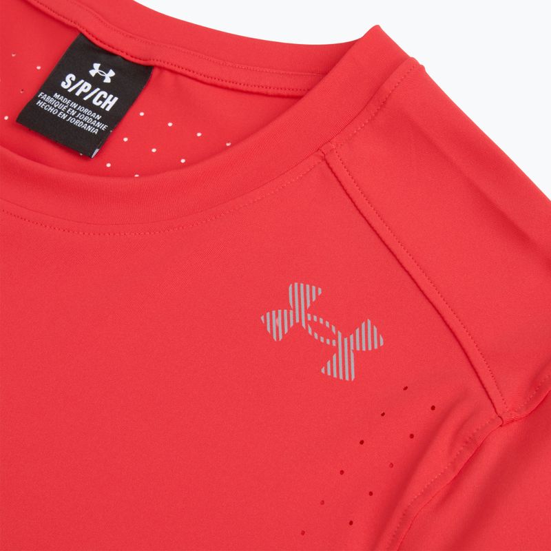 Pánské běžecké tričko Under Armour Velociti Pro lumos lime/mod gray 3