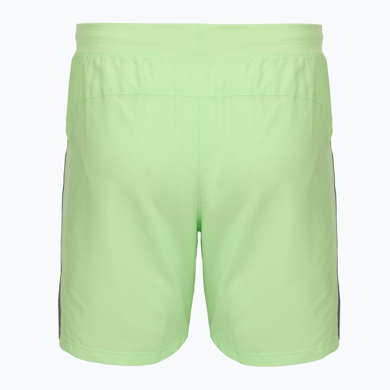 Pánské běžecké šortky Under Armour Launch 7" lumos lime/white 2