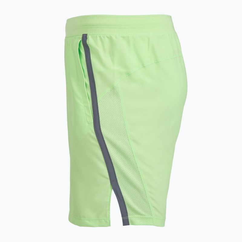 Pánské běžecké šortky Under Armour Launch 7" lumos lime/white 3