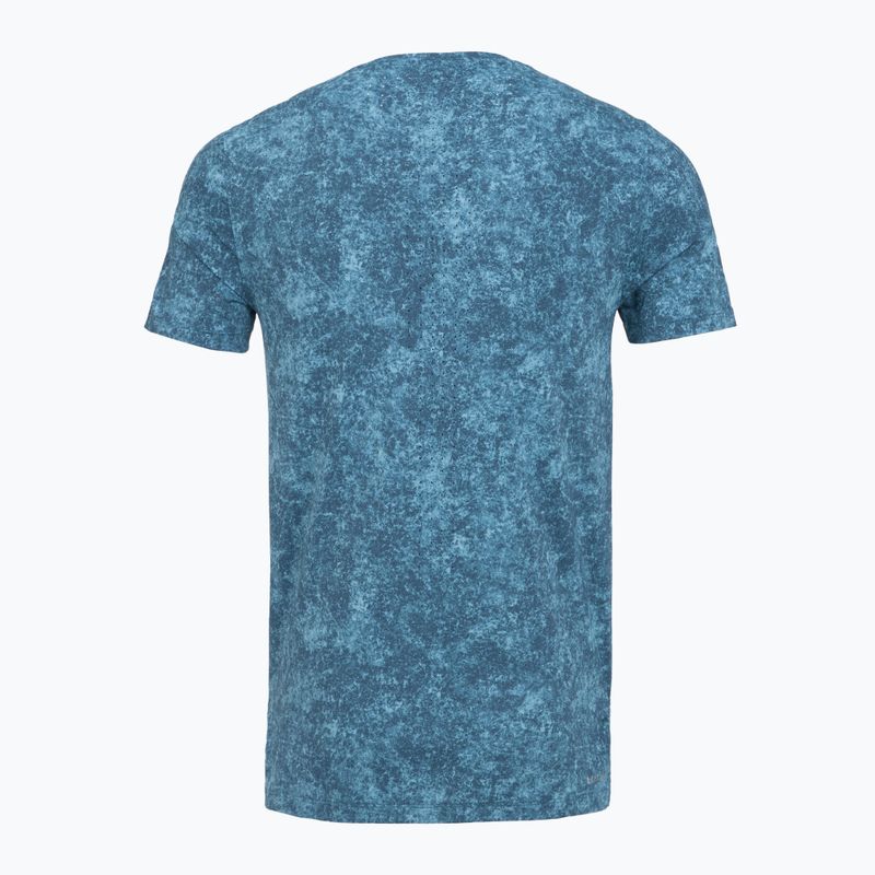 Pánské běžecké tričko Under Armour Velociti Pro Print wham blue/boundless blue/black 2