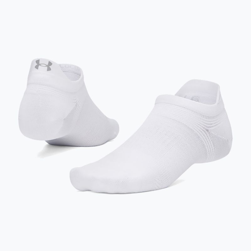 Ponožky Under Armour Velociti Lite NS white/black/distant gray 3