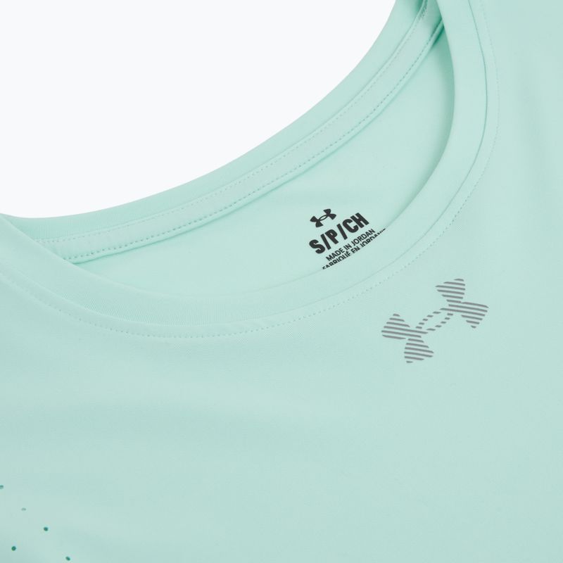 Dámské běžecké tričko Under Armour Velociti Pro refresh mint/castlerock 3