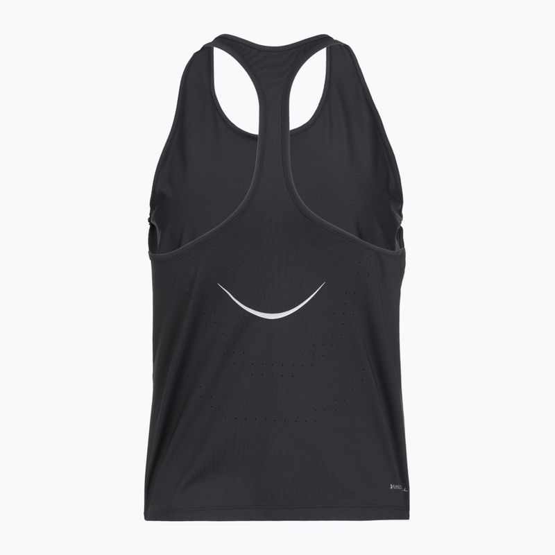 Dámské běžecké tričko Under Armour Velociti Pro Tank black/black/metallic silver 3