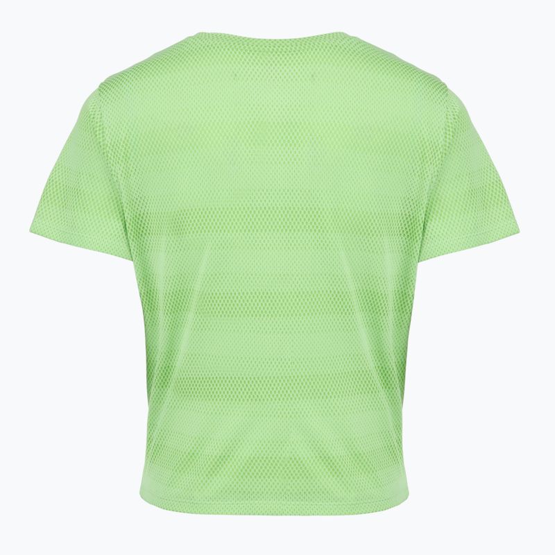 Dámské běžecké tričko Under Armour Velociti lumos lime/white 2