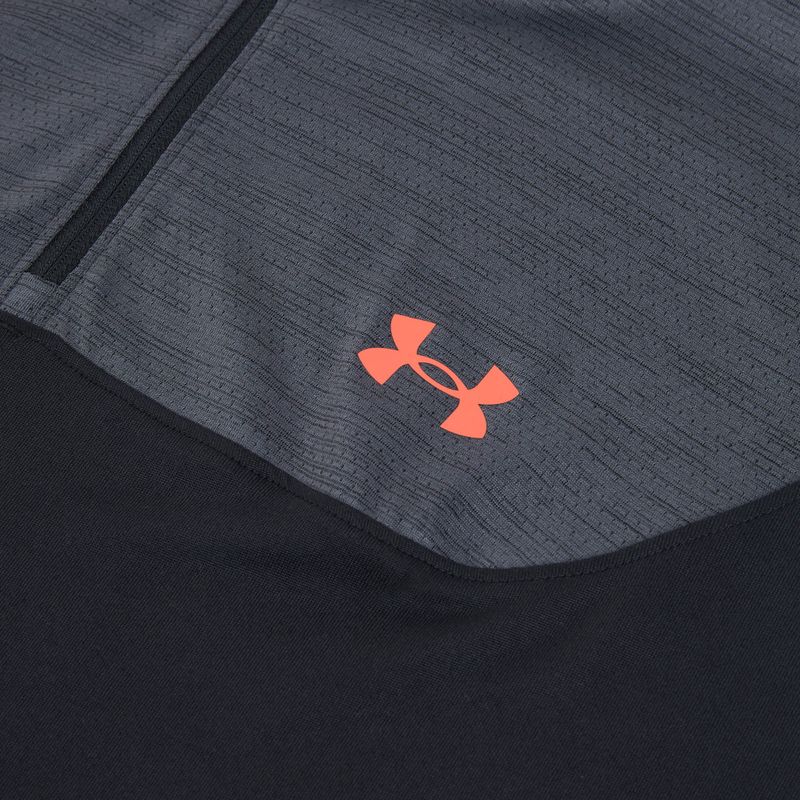 Pánská mikina Under Armour Tech Utility 1/4 Zip black/venom red 3