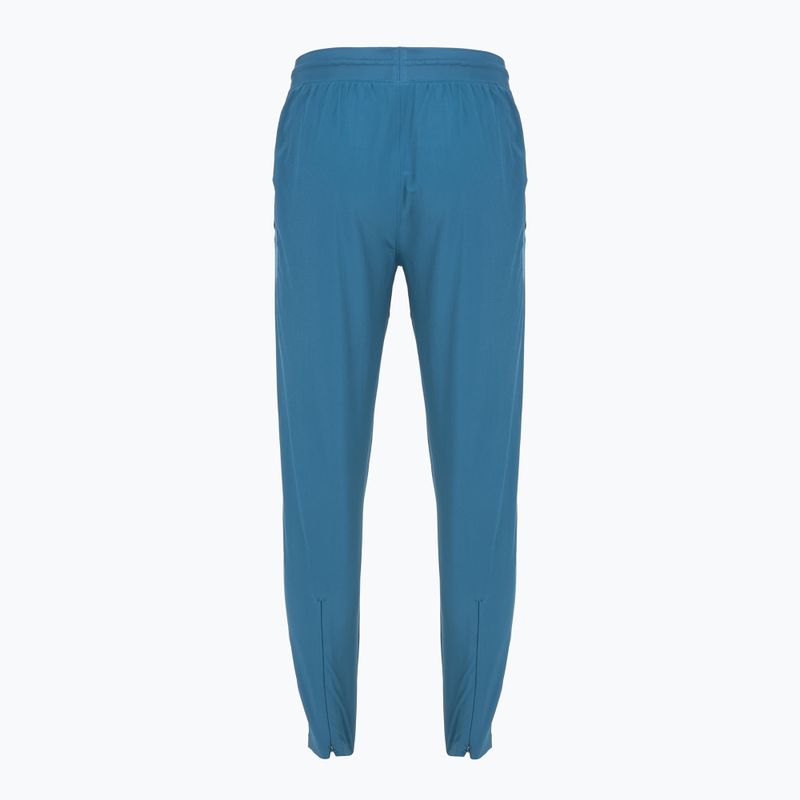 Dámské běžecké kalhoty Under Armour Velociti Pro wham blue/hyper green/white 2