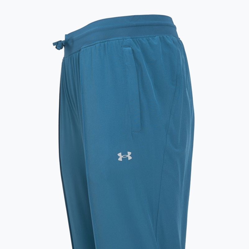 Dámské běžecké kalhoty Under Armour Velociti Pro wham blue/hyper green/white 3