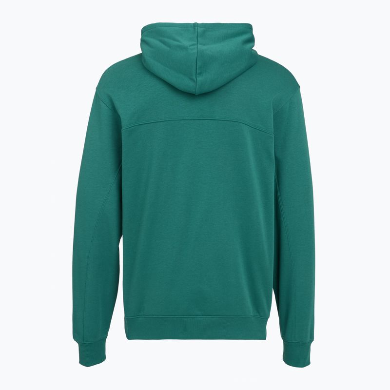 Pánská mikina Under Armour Rival LW Hoodie rack green/black 2