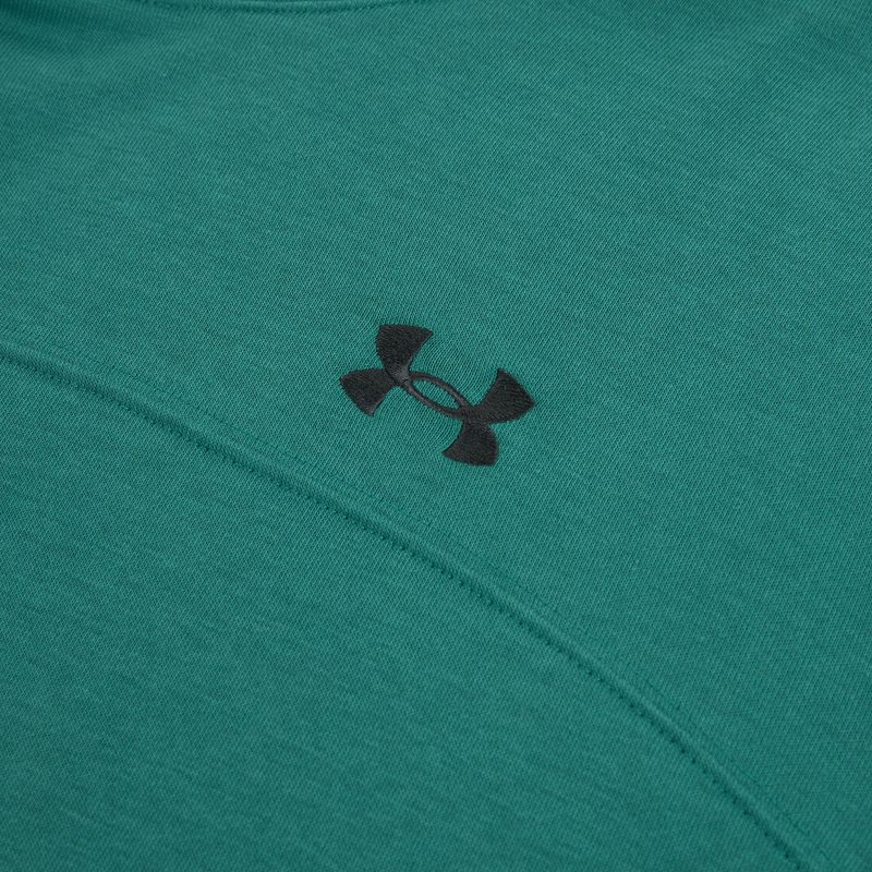Pánská mikina Under Armour Rival LW Hoodie rack green/black 3
