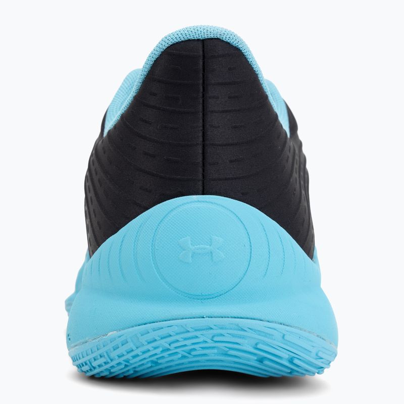 Basketbalové boty Under Armour Curry Splash 26 black/blue blur/blaze orange 6