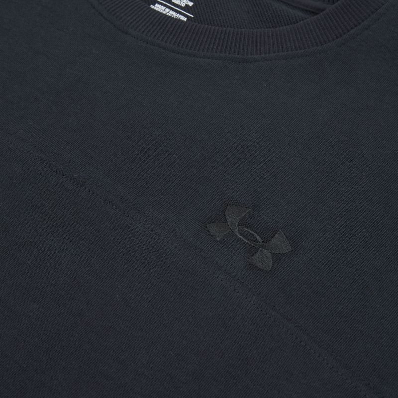 Pánská mikina Under Armour Rival LW Crew black/black 3