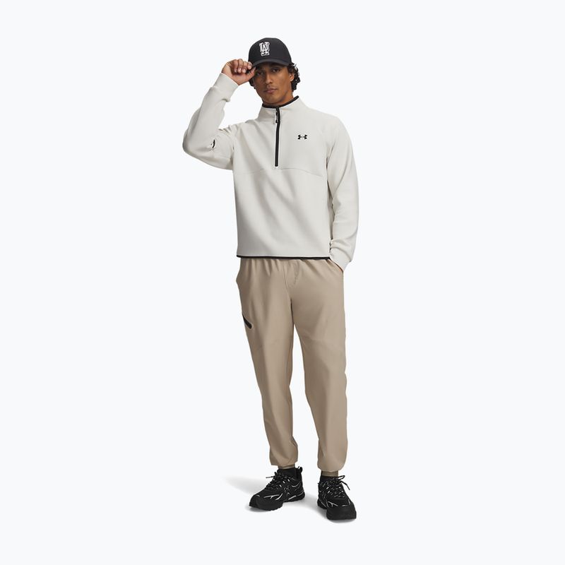 Pánské tréninkové kalhoty Under Armour Unstoppable Joggers city khaki/black 2