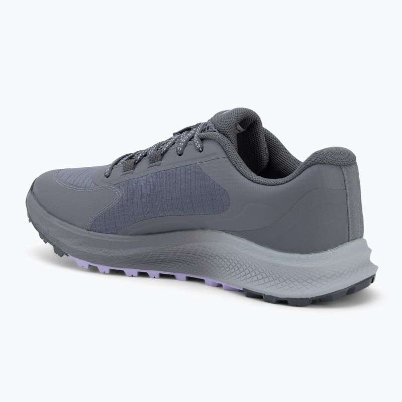 Dámské běžecké boty  Under Armour Charged Bandit Trail 3 titan grey/castlerock/purple crest 3