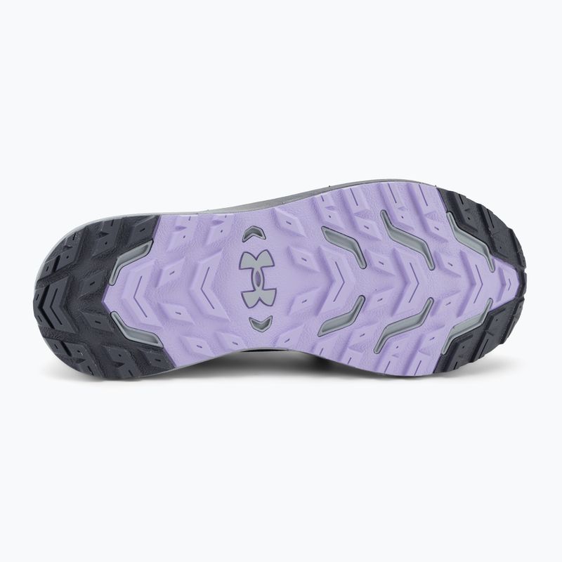 Dámské běžecké boty  Under Armour Charged Bandit Trail 3 titan grey/castlerock/purple crest 4