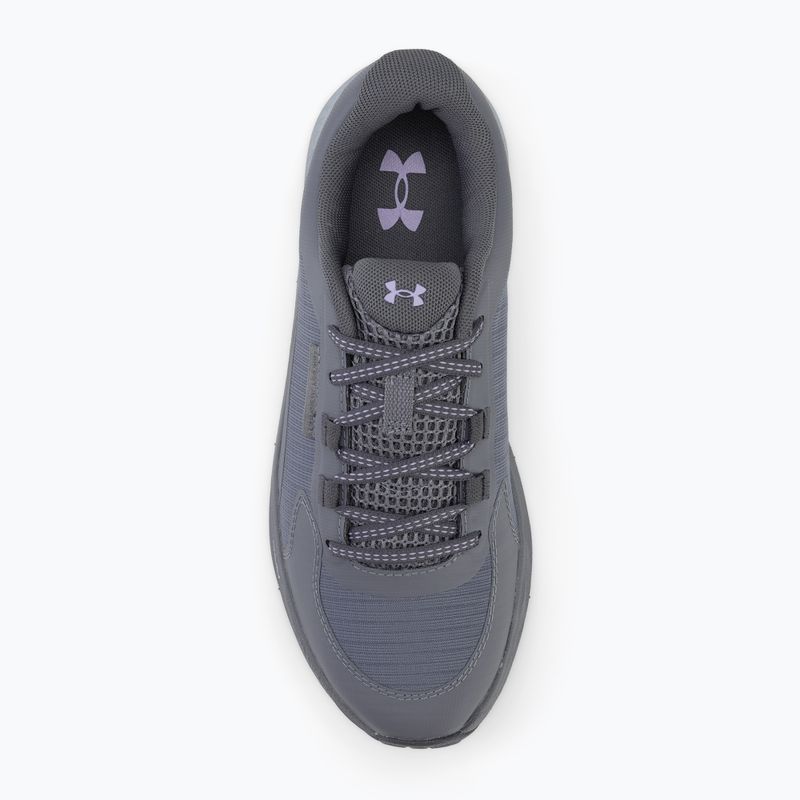 Dámské běžecké boty  Under Armour Charged Bandit Trail 3 titan grey/castlerock/purple crest 5