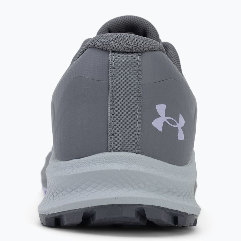 Dámské běžecké boty  Under Armour Charged Bandit Trail 3 titan grey/castlerock/purple crest 6