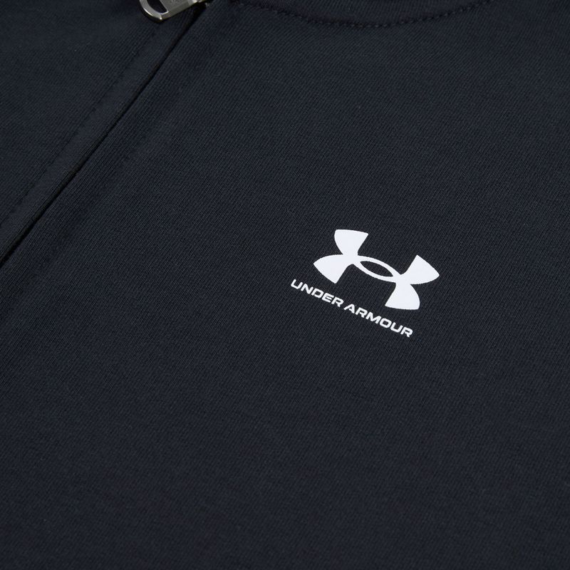 Dámská mikina Under Armour Sport Terry FZ black/white 3