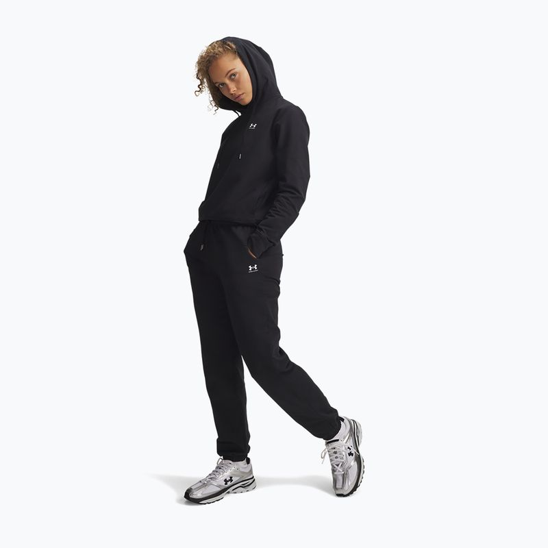 Dámské kalhoty Under Armour Sport Terry Jogger black/white 2