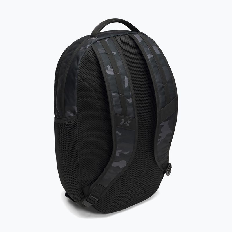 Městský batoh Under Armour Hustle 6.0 29 l black/black/metallic silver 2