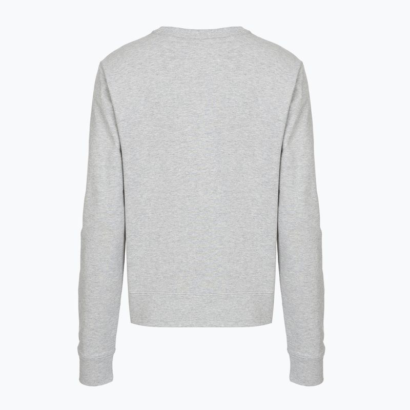 Dámská mikina Under Armour Sport Terry Crew mod gray light heather/white 2
