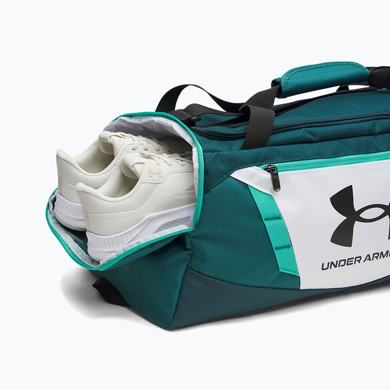 Taška Under Armour Undeniable 5.0 Duffle S 40 l white/arden green/black 3