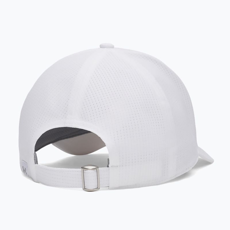 Kšiltovka Under Armour Iso-chill Armourvent white/steel 2